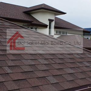 หลังคายางมะตอยชิงเกิ้ลรูฟ (Shingle Roof)